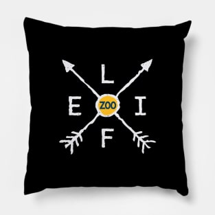 Zoo Life Arrows Pillow