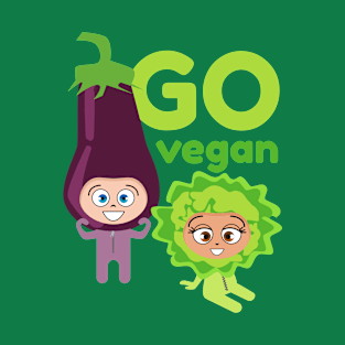 EEK & EEKA - GO VEGAN T-Shirt