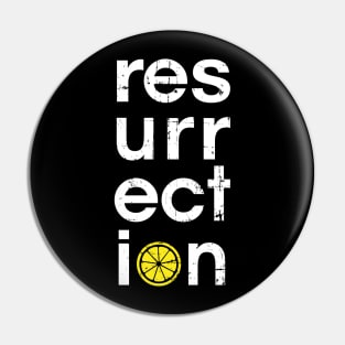 The Stone Roses Resurrection Indie Manchester Portrait Integrated Lemon Pin