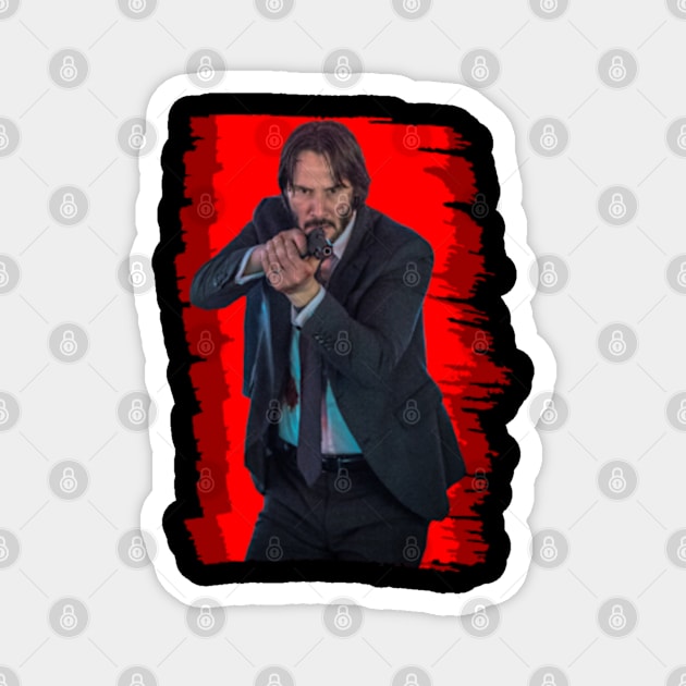 John Wick! Magnet by Litaru