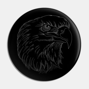 Eagle raven crow eagles US USA falcon magic t shirt t-shirt Pin