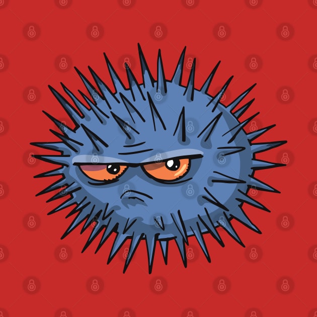 angry sea urchin by duxpavlic