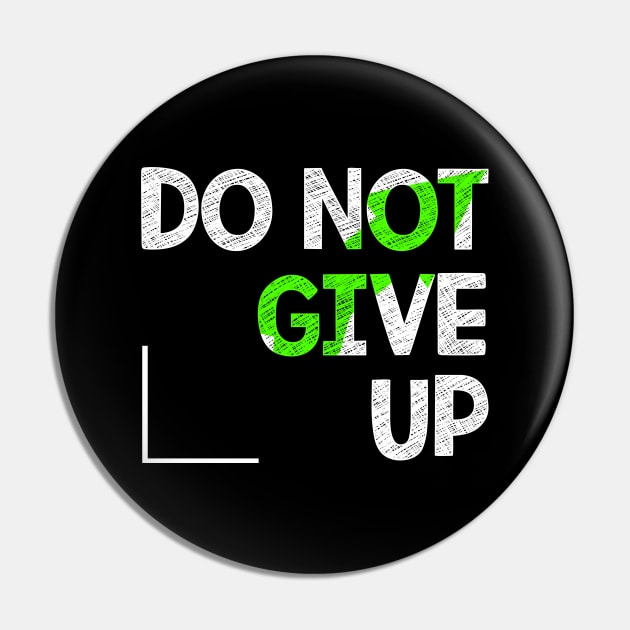 Don't give up Pin by TeeZona