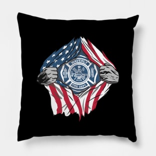 Firefighting hero Pillow