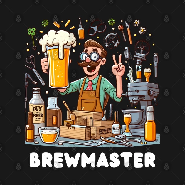 Craft Beer Brewing Brewmaster by MugMusewear