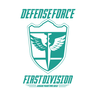 KAIJU No 8: DEFENSE FORCE FIRST DIVISION T-Shirt