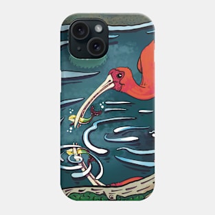 Scarlet Ibis Phone Case