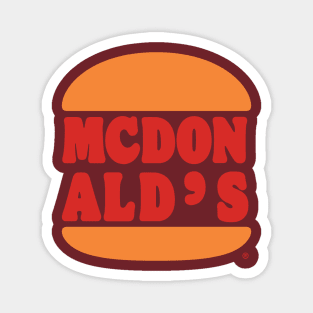 Burger Donald Magnet