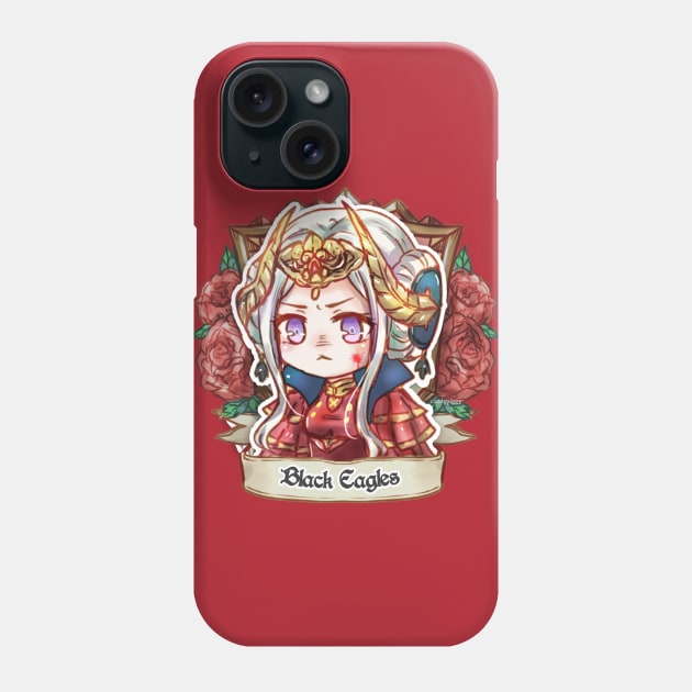 Edelgard of the Black Eagles! (Timeskip) Phone Case by candypiggy