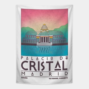 Palacio De Cristal Madrid Tapestry