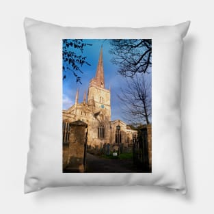 St John the Baptist Church Burford Cotswolds Pillow