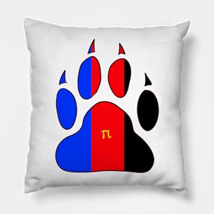 Polyamory Pride Paw Pillow