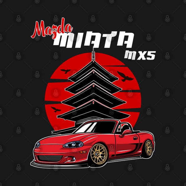 Mazda Miata MX5 by mirailecs