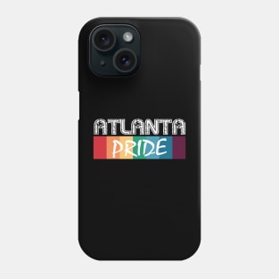 Atlanta City Vintage Gay Pride Phone Case