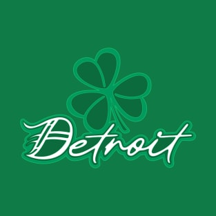 Detroit Irish Shamrock T-Shirt