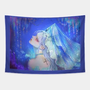 Ghost bride Tapestry