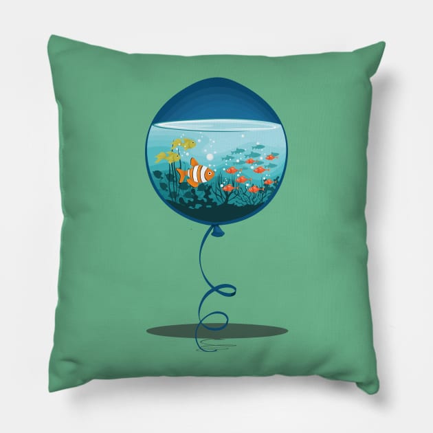 Water Balloon Pillow by viograpiks