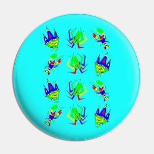 Spiky Sealife Pin