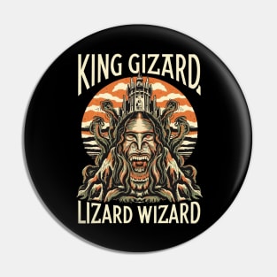 Lizard Wizard Pin