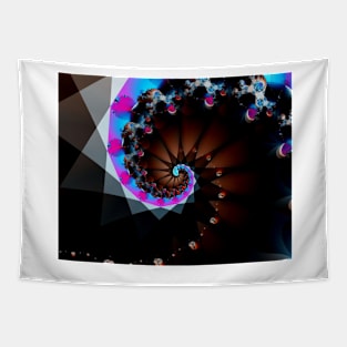 Spiral in Abstract Tapestry