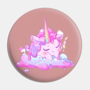 Sleeping Unicorn Pin