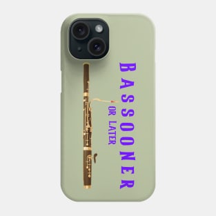 Bassoon symphony orchestra woodwind funny Phone Case