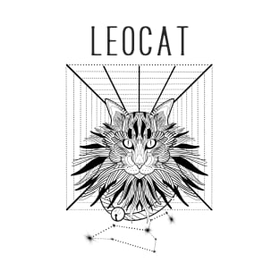 A zodiac cattery: Leo - leocat T-Shirt