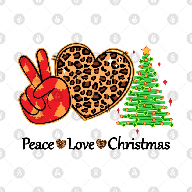 Peace Love Christmas by lunamoonart