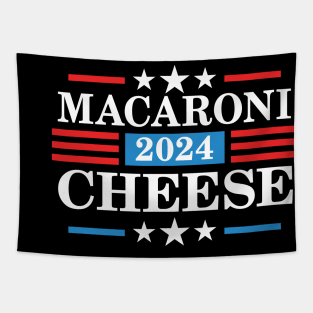 Macaroni Cheese 2024 - Funny Presidency Election Tapestry