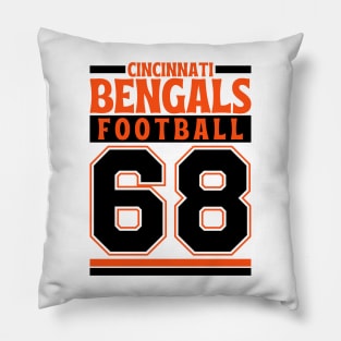 Cincinnati Bengals 1968 American Football Edition 3 Pillow