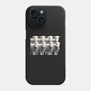 MASKED SHEEP | Funny Dark Humor For People Not Sheeple Phone Case