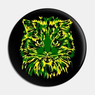 Reggae Cat Pin