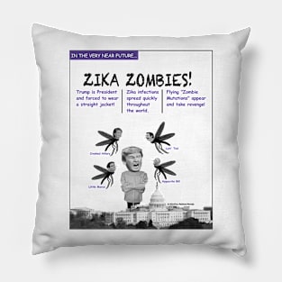 Zika Zombies! Pillow