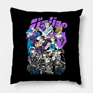 JJBA Anime Fanart Pillow