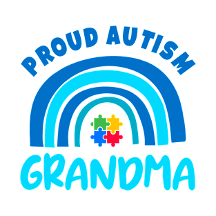 Proud Autism Grandma T-Shirt