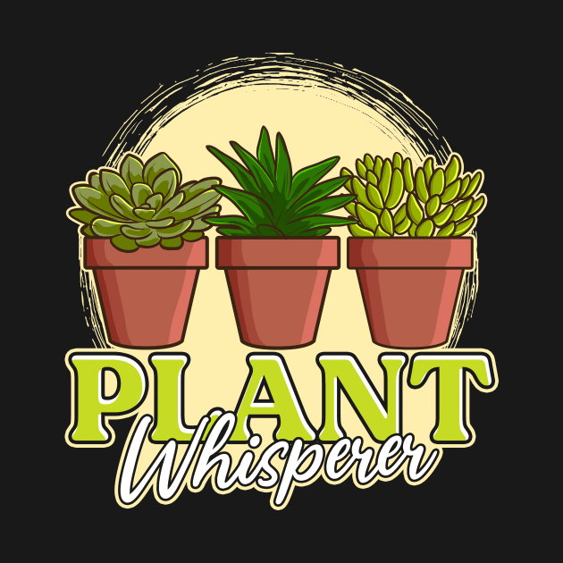 Funny Plant Whisperer Gardening Pun by theperfectpresents