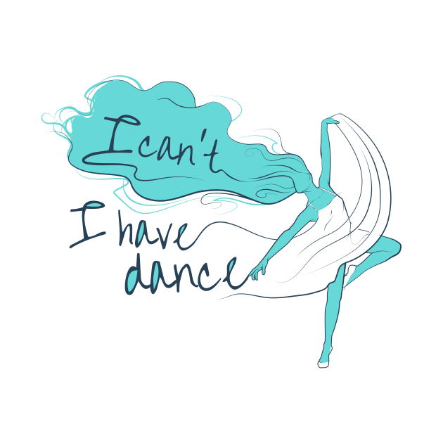 I can't I have dance Blue on Blue by ArtingBadass