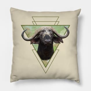 Buffalo - African Buffalo - Wildlife Africa Pillow