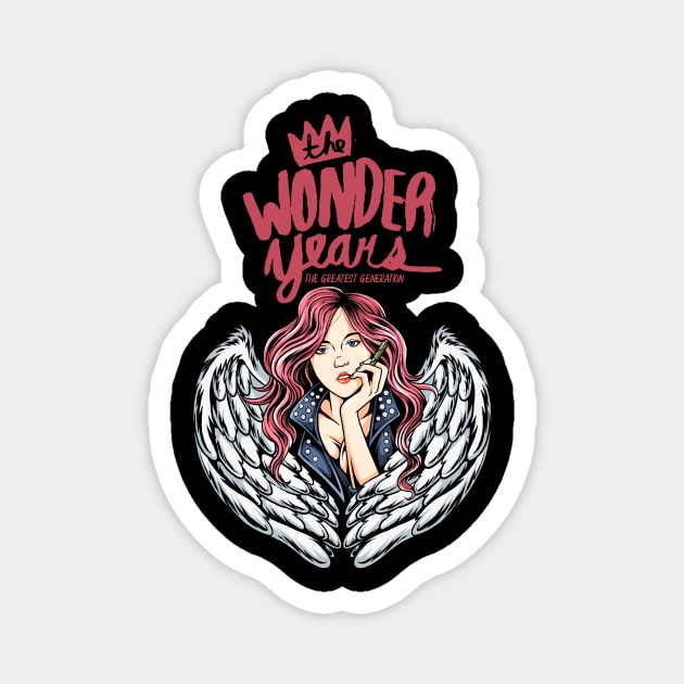 The Wonder Years Came Out Swinging Magnet by NEW ANGGARA
