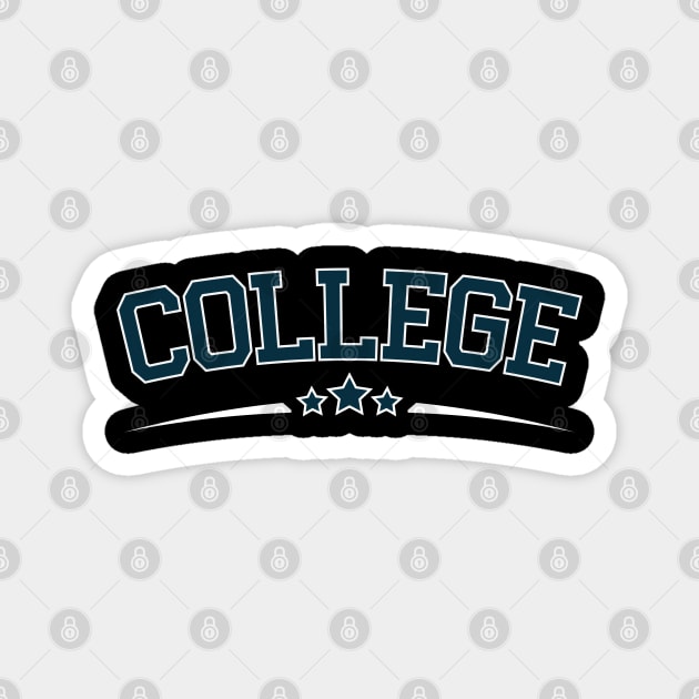 College Magnet by Emma