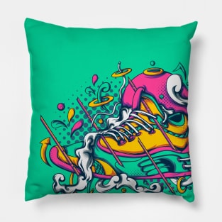 Imagine Fantasy Sneakers Pillow