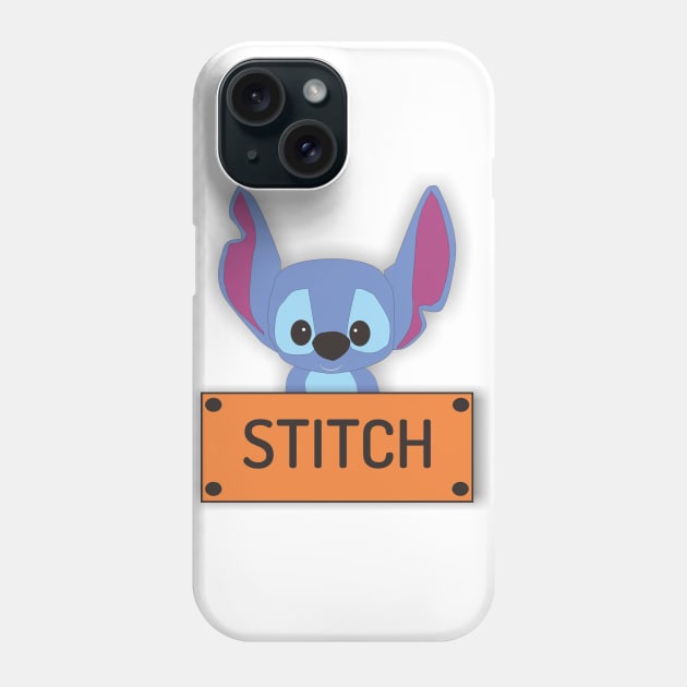 Cute Stitch Phone Case by Rohman1610