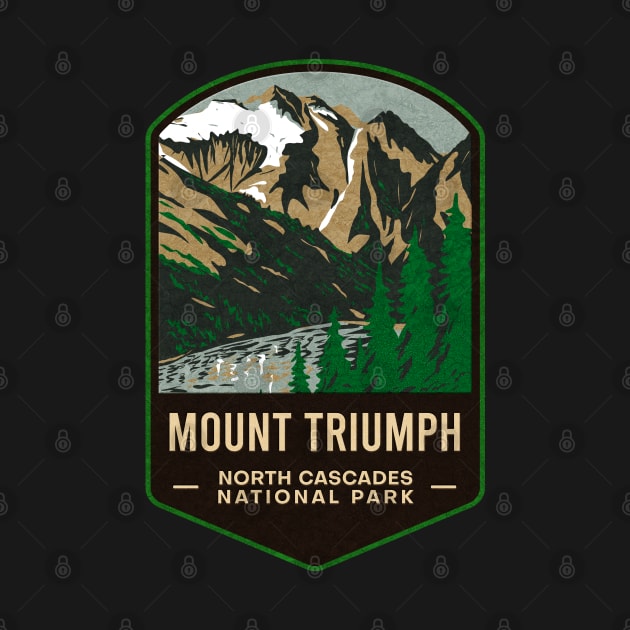 Mount Triumph North Cascades National Park by JordanHolmes