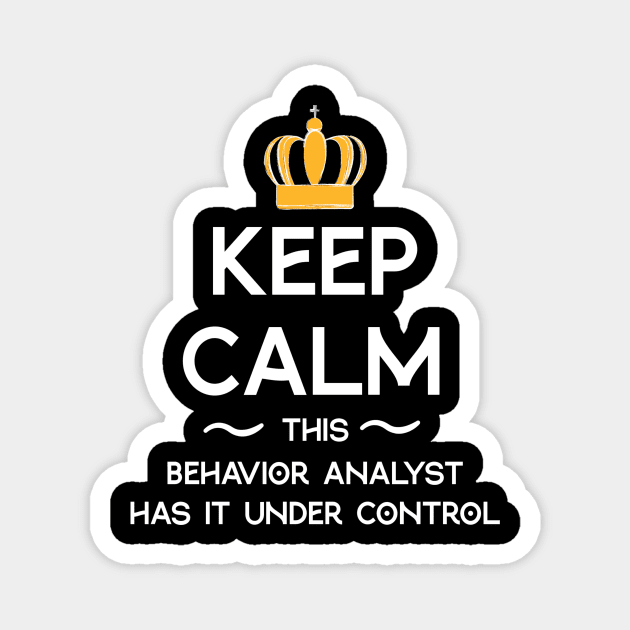 Behavior Analyst Magnet by TheBestHumorApparel