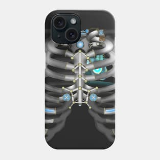 Machine Skeleton (Blue Variant) Phone Case