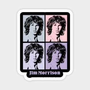 Jim Morrison 80s Pop Art Magnet