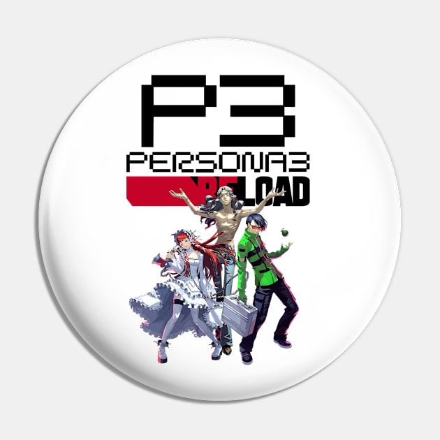 Persona 3 Reload Villains Pin by peculiarbutcute