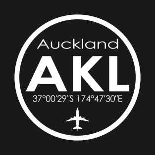 AKL, Auckland International Airport T-Shirt