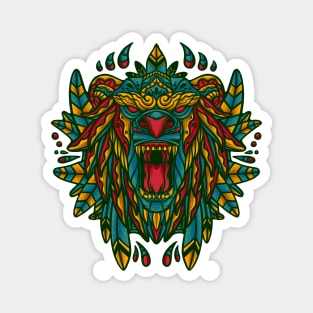 Mystical lion Magnet