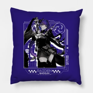 Raiden Shogun Pillow